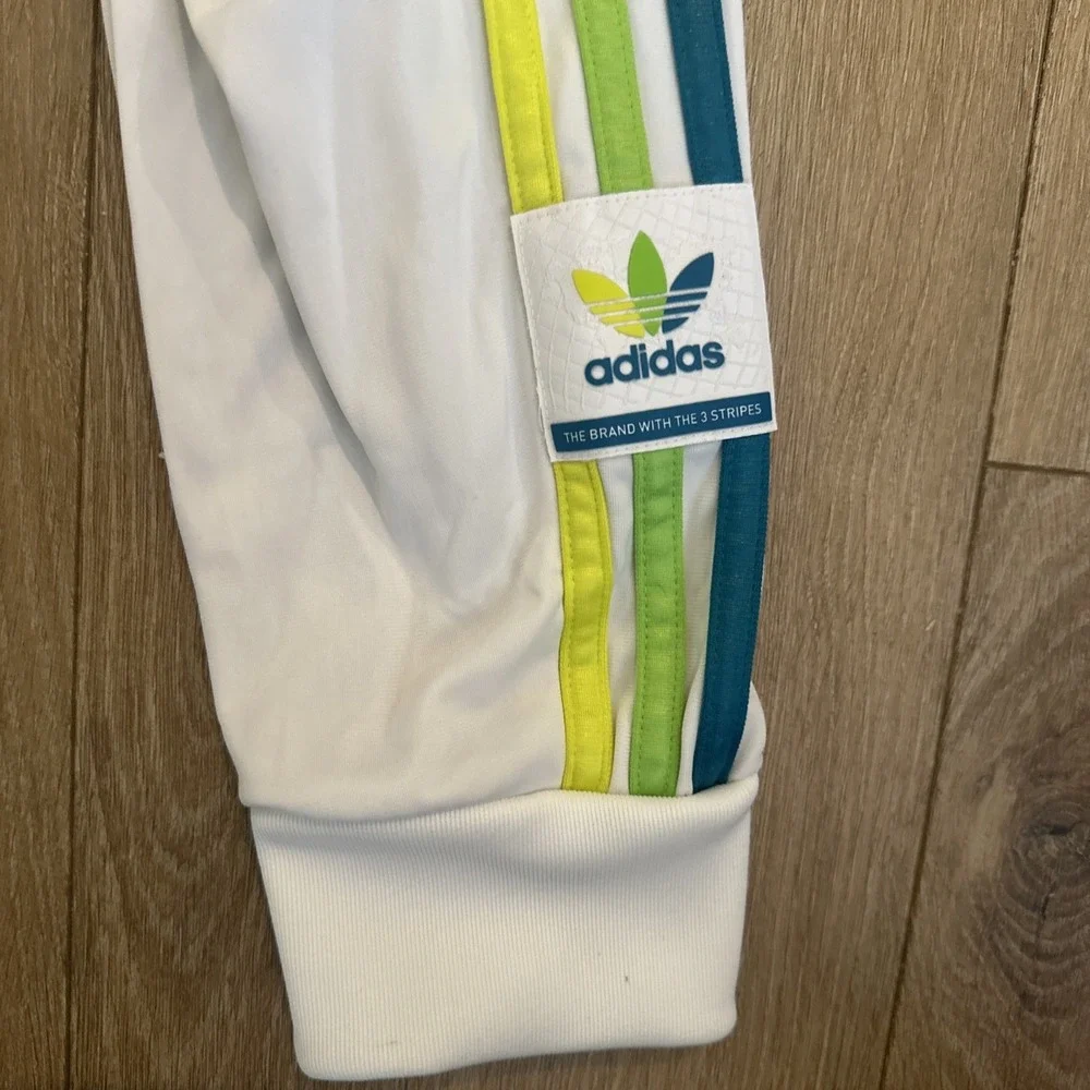 Mens Adidas Originals Chile 20 Tredoil Track Pants Jogger White Men Small* - Picture 4 of 11